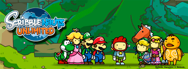 Personajes de Mario y Zelda se apuntan a Scribblenauts Unlimited Personajes de Mario y Zelda se apuntan a Scribblenauts Unlimited