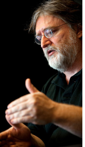 Gabe Newell, de cabeza al Salón de la Fama de la  The Academy of Interactive Arts & Sciences