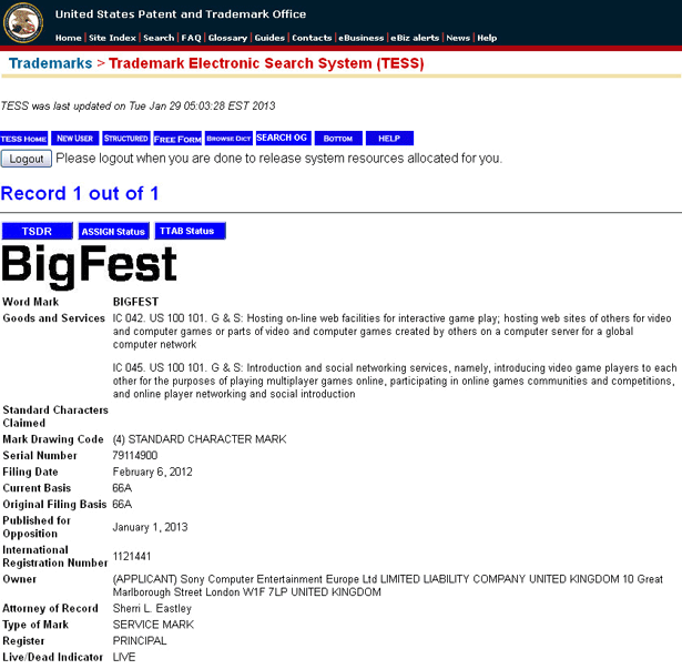 Sony registra algo llamado BigFest que huele a Home 2.0 Sony registra algo llamado BigFest que huele a Home 2.0