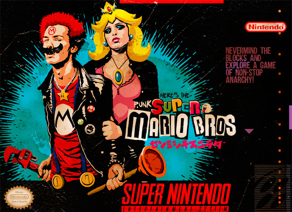 Punk Super Mario Bros., una idea genial de Butcher Billy