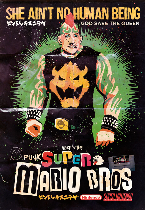 Punk Super Mario Bros., una idea genial de Butcher Billy