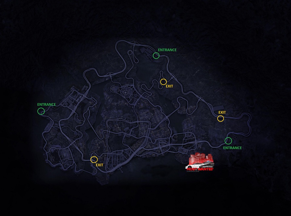 ¿Dónde están las tuberías escondidas en Need for Speed: Most Wanted U?