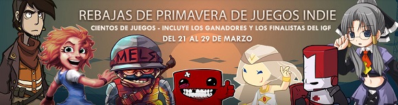 La primavera indie de Steam viene cargada de ofertas