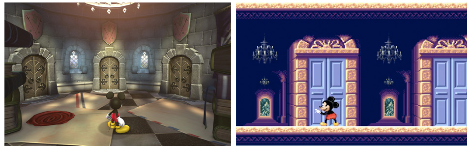 Pues el remake de Castle of Illusion es en 3D y realmente bonito