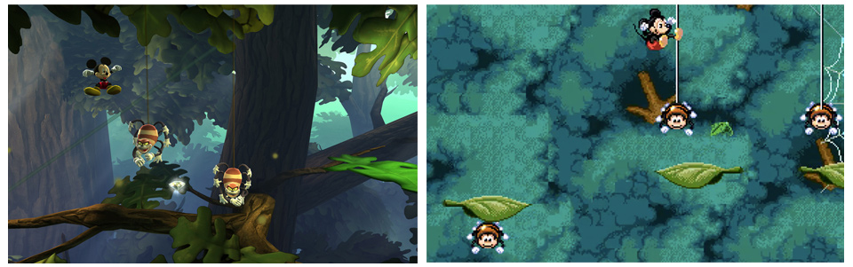 Pues el remake de Castle of Illusion es en 3D y realmente bonito
