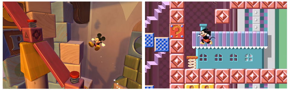 Pues el remake de Castle of Illusion es en 3D y realmente bonito