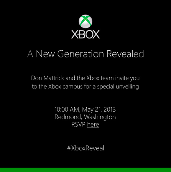 Pues sí, la nueva Xbox se presentará el 21 de mayo
