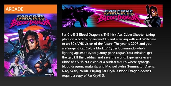 Far Cry 3 Blood Dragon sale el 1 de mayo, y será un juego independiente