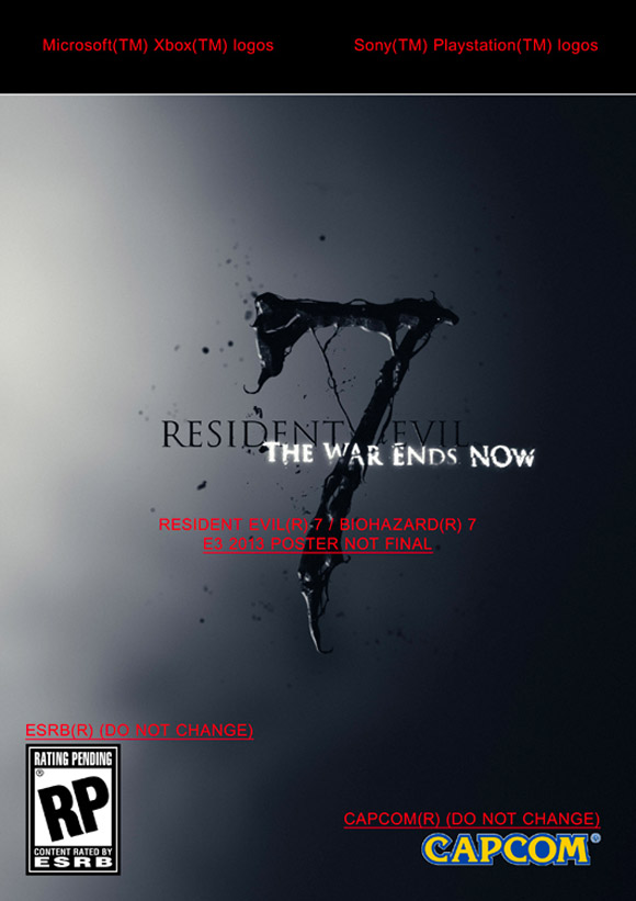 Puede que esto sea el póster con el que se presentará en el E3 Resident Evil 7