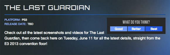 The Last Guardian, entre los juegos de Sony para este E3
