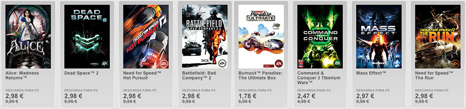 Las ofertas de Origin son como para no pensárselo dos veces