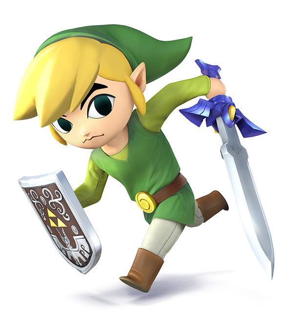 El Toon Link del nuevo Super Smash Bros. es más majo que las pesetas
