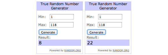 Estos son los ganadores del sorteo de Forced