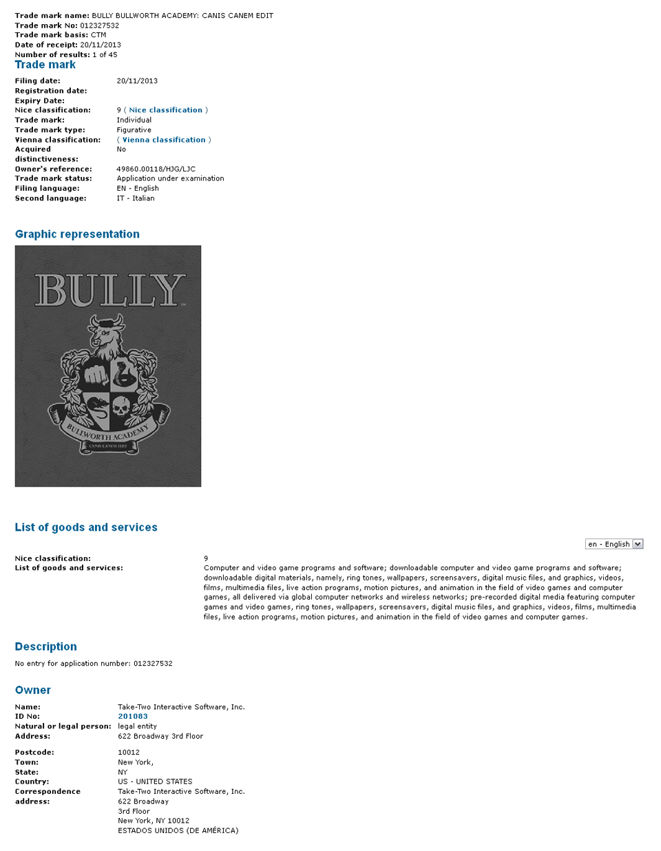 Rockstar registra el título Bully Bullworth Academy: Canis Canem Edit