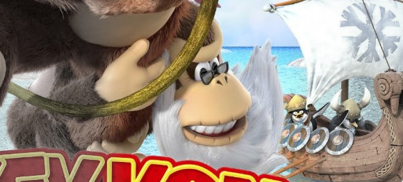 Cranky Kong se planta en la portada de Donkey Kong Country: Tropical Freeze