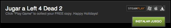 Valve regala Left 4 Dead 2 en Steam