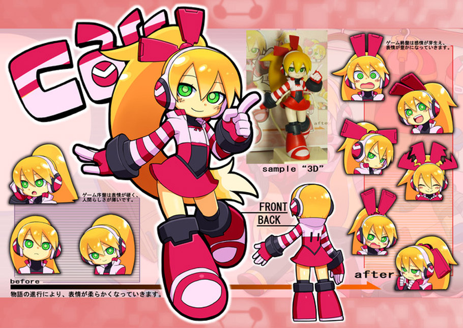 Así será la heroína de Mighty No. 9