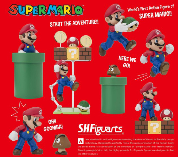 En junio salen a la venta las primeras figuras de acción de Super Mario