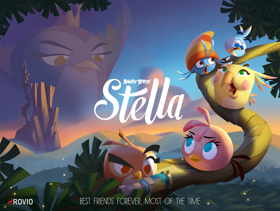 Rovio presenta Angry Birds Stella