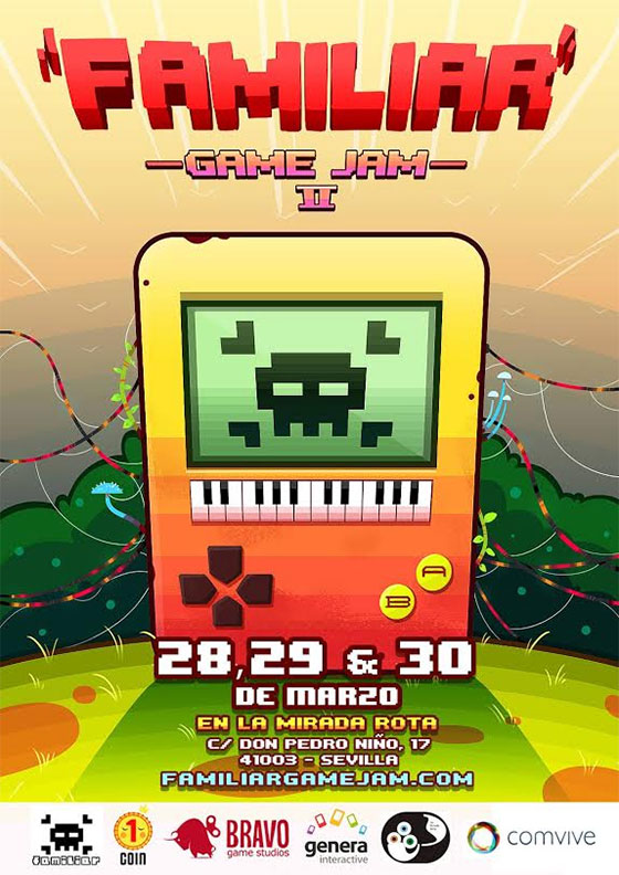 Haz tu juego en 48 horas en la Familiar Game Jam II