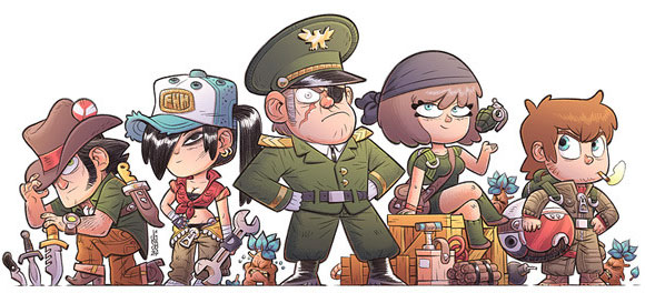 Mercenary Kings saldrá en Vita próximamente