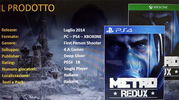 Deep Silver confirma que Metro Redux existe