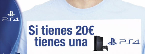 Sony tira la casa por la ventana: PS4 a 20 € al mes, sin intereses Sony tira la casa por la ventana: PS4 a 20 € al mes, sin intereses