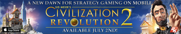 2K anuncia Civilization Revolution 2 para iOS