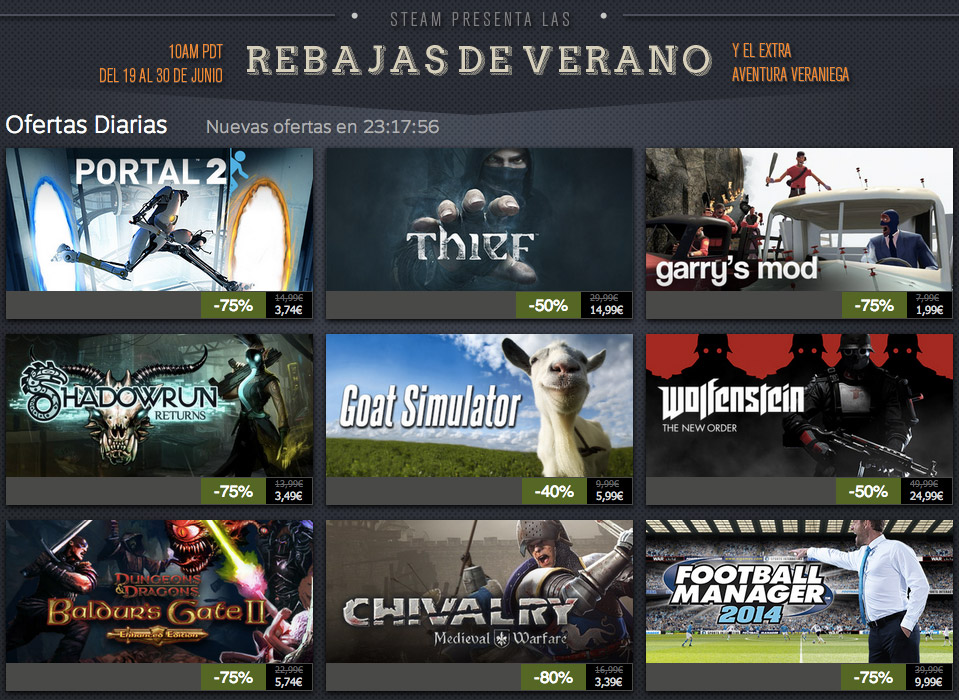 Rebajas de Verano de Steam: Día 10