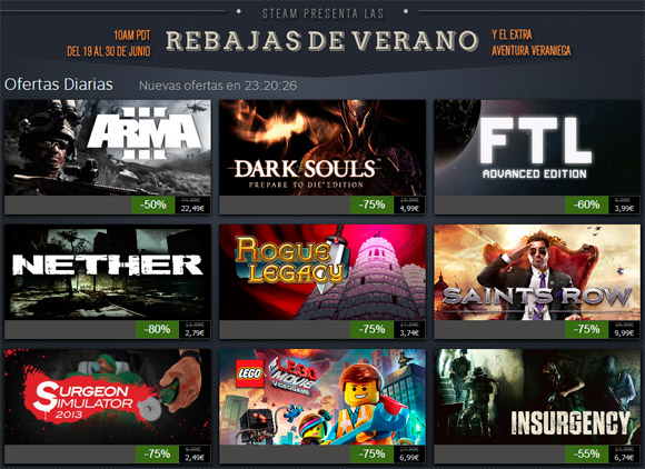 Rebajas de Verano de Steam: Día 5 Rebajas de Verano de Steam: Día 5