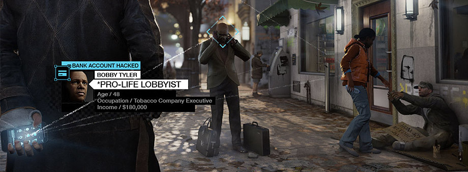 Watch Dogs deshumanizado