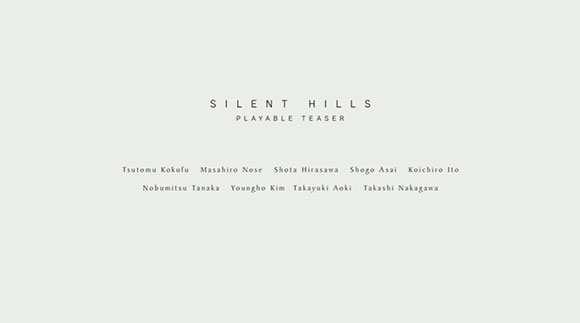 P.T. es un teaser interactivo de Silent Hills, por Hideo Kojima y Guillermo del Toro