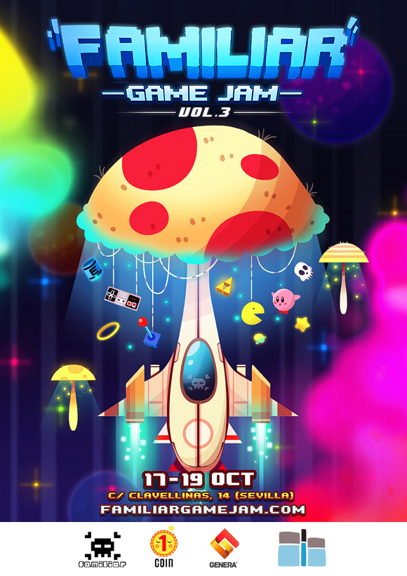 La tercera Familiar Game Jam llega en tres semanas La tercera Familiar Game Jam llega en tres semanas