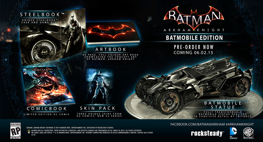 Batman: Arkham Knight saldrá en junio de 2015