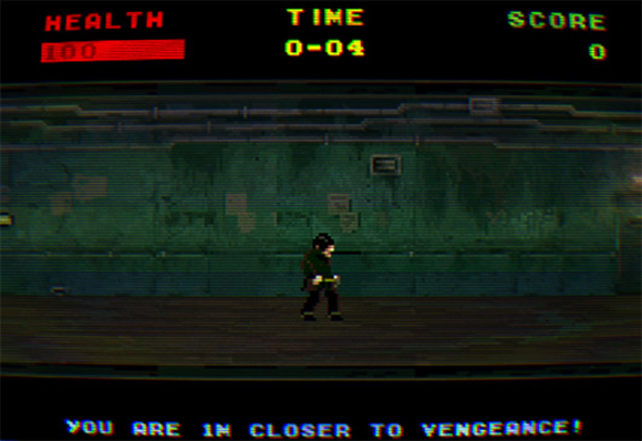 La pelea en el pasillo de Oldboy recibe el tratamiento NES
