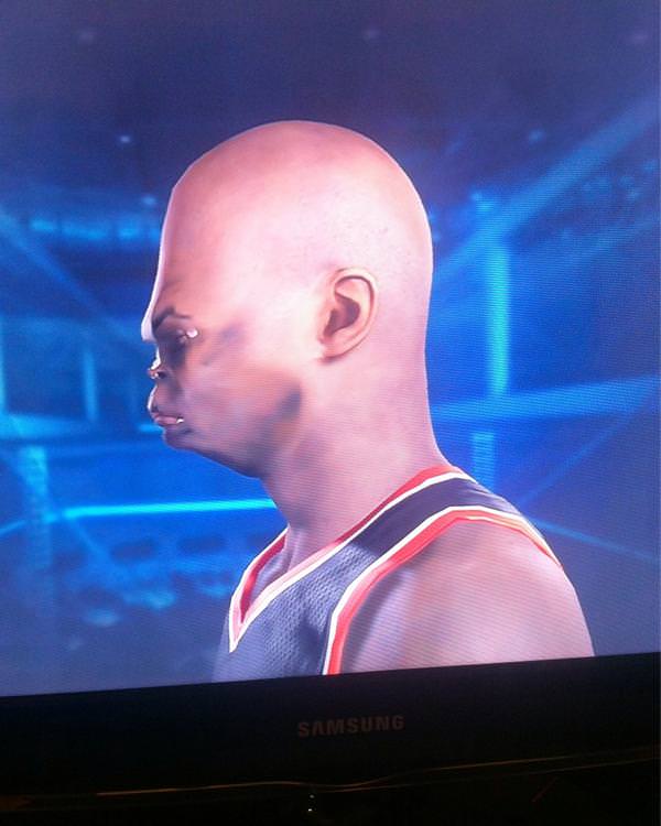 ¿La deformidad facial en NBA2K15 es un bug o una feature?