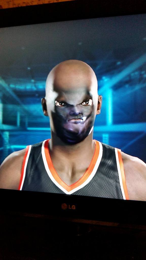 ¿La deformidad facial en NBA2K15 es un bug o una feature?