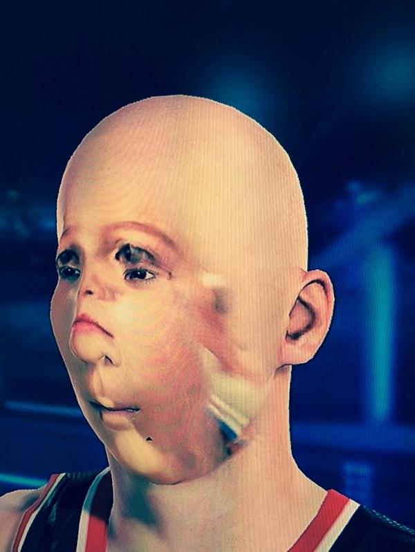 ¿La deformidad facial en NBA2K15 es un bug o una feature?
