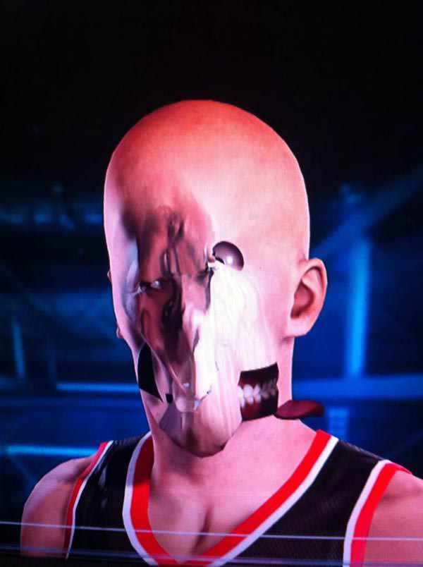 ¿La deformidad facial en NBA2K15 es un bug o una feature?