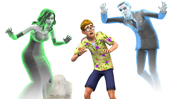 Piscinas, fantasmas y trabajos llegan, gratis, a Los Sims 4