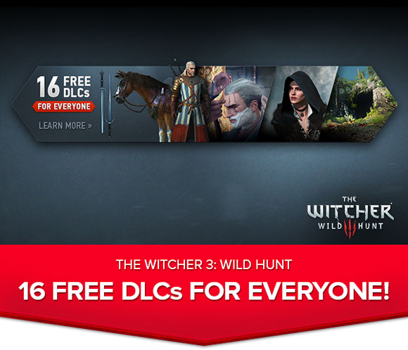 CD Projekt anuncia 16 DLCs para The Witcher 3, todos gratuitos