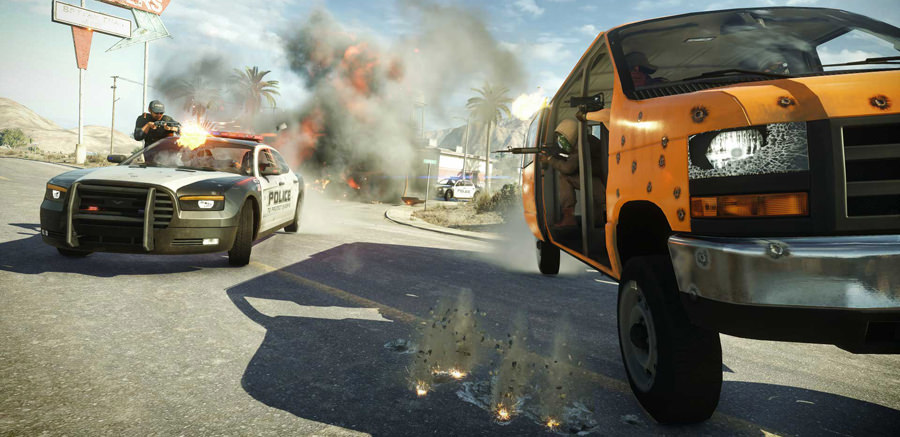 La crítica al habla: Battlefield Hardline