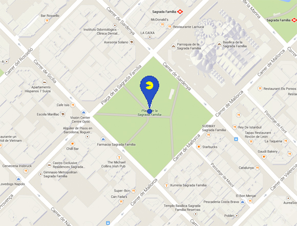 Google Maps incluye ahora un Pac-Man en el mundo real
