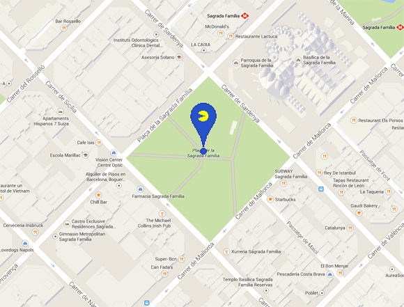 Google Maps incluye ahora un Pac-Man en el mundo real