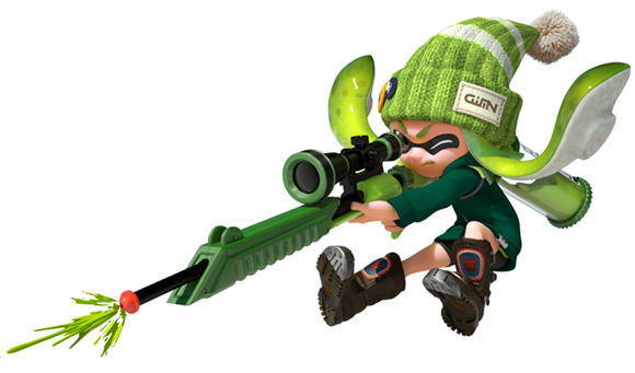 Avance: Splatoon es un shooter de Nintendo, exactamente