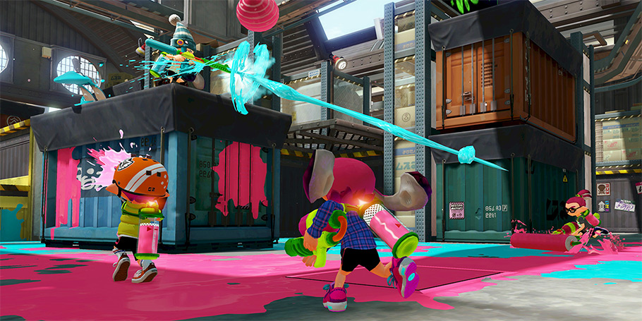 Avance: Splatoon es un shooter de Nintendo, justo eso