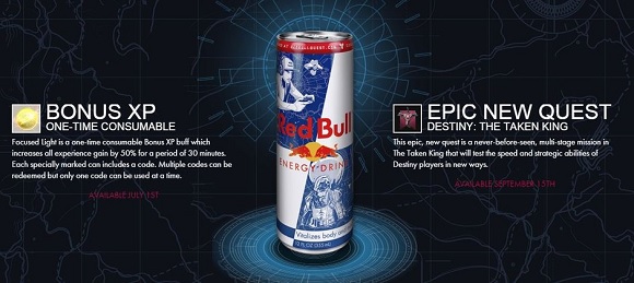 Una de las misiones de la nueva expansión de Destiny se desbloquea con Red Bull