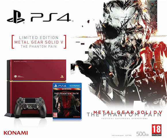 La PS4 edición Metal Gear se viene para Europa