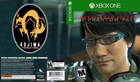 Kojima Productions desaparece de la carátula de Metal Gear Solid V: The Phantom Pain