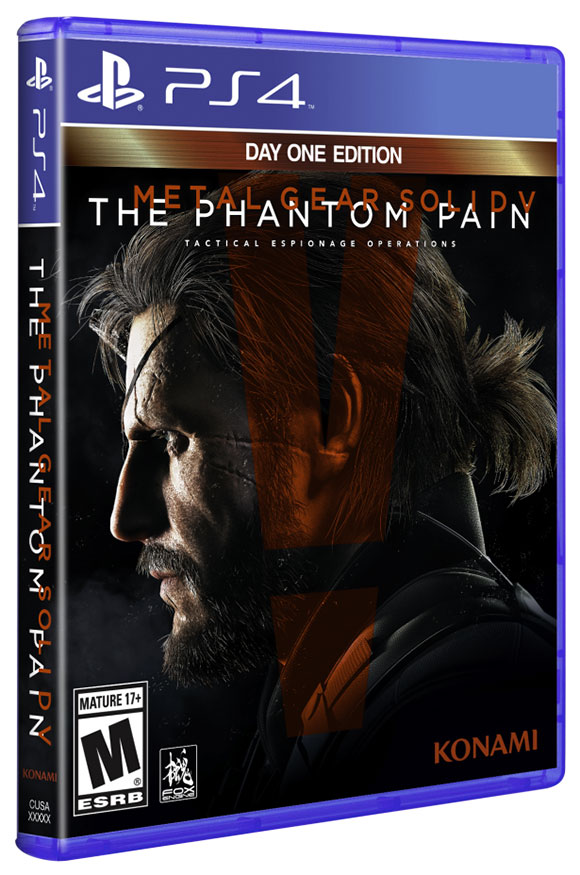 Kojima Productions desaparece de la carátula de Metal Gear Solid V: The Phantom Pain